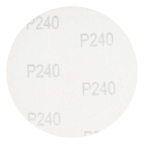 Круг абразивный на ворсовой подложке под "липучку", P 240, 125 мм, 10 шт Matrix фото 2