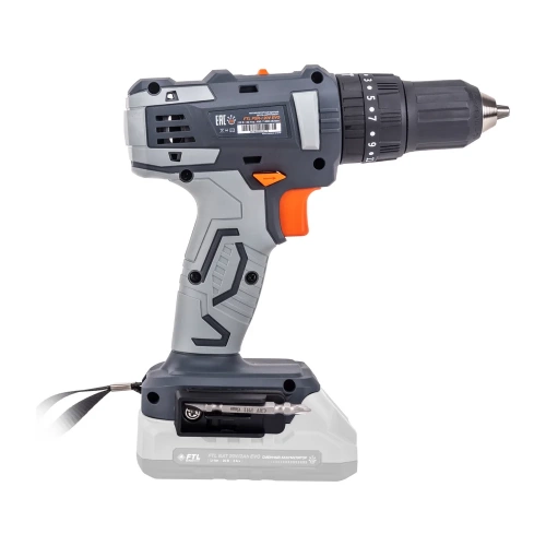 Аккумуляторная ударная дрель-шуруповерт FTL PSR-I 20V EVO, щеточный двигатель, 30 Нм, 20 В, без АКБ, без ЗУ, цв. коробка 8054 фото 4 Аккумуляторная ударная дрель-шуруповерт FTL PSR-I 20V EVO, щеточный двигатель, 30 Нм, 20 В, без АКБ, без ЗУ, цв. коробка 8054 фото 4