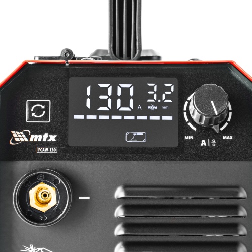 Аппарат инвертор. полуавтомат. cварки FCAW-130, 130 А, ПВ 60%// MTX фото 13