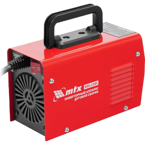 Инверторный аппарат дуговой сварки MTX MMA-220BS, 220 А, ПВ 60пр// 94399 фото 5