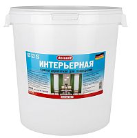 Краска интерьерная Pufas Decoself КИ морозостойкая белая 25,5 л/40 кг