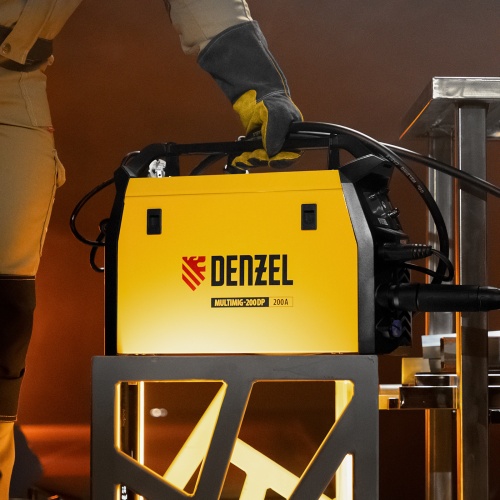 Аппарат инвертор. полуавтомат. сварки MultiMIG-200DP Synergy Double Pulse, 200 А, ПВ 80% Denzel фото 29