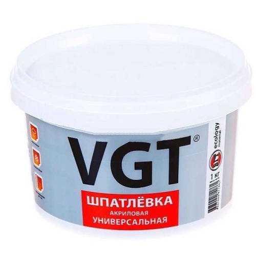 Шпатлевка акриловая универсальная VGT 1 кг