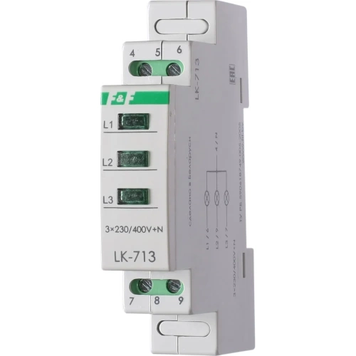 Указатель напряжения для трехфазной сети F&F LK-713 EA04.007.002