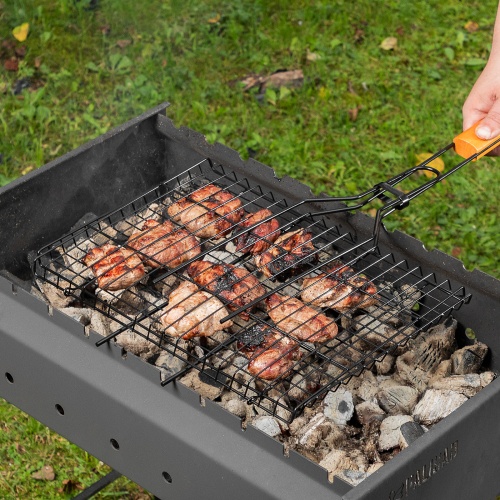 Решетка гриль 260 х 350 мм. антипригарное покрытие, Camping Palisad фото 9