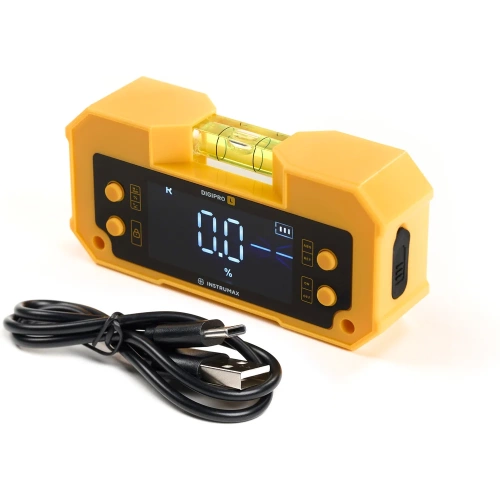 Электронный профессиональный двухосевой магнитный уровень INSTRUMAX DIGIPRO L IM0163 фото 4 Электронный профессиональный двухосевой магнитный уровень INSTRUMAX DIGIPRO L IM0163 фото 4