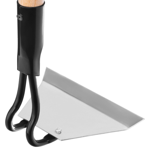 Мотыга, нержавеющая сталь, 150 х 90 х 1300 мм, деревянный черенок, Сибртех фото 5