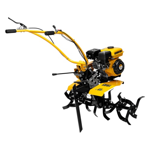 Мотоблок DPT-170SB, 7 л.с., ремен.сцеп, фрез 3х4, ШОМ, без колес, передачи 2В/1Н Denzel фото 3