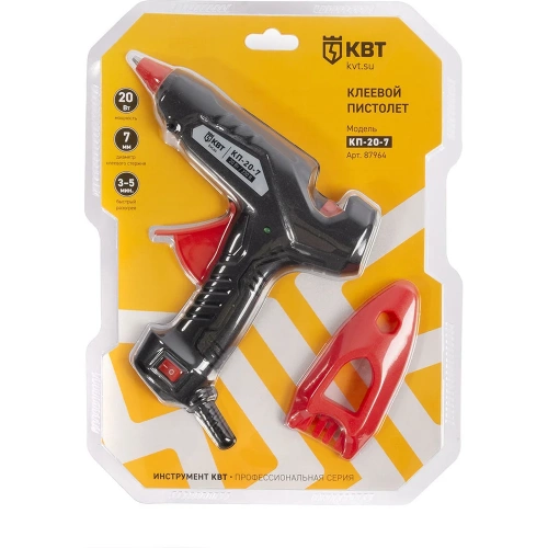 Клеевой пистолет КВТ КП-20-7 87964 фото 9 Клеевой пистолет КВТ КП-20-7 87964 фото 9