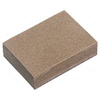 Губка для шлифования Matrix 100 х 70 х 25 мм мягкая 3 шт P 60/80 P 60/100 P 80/120 75715