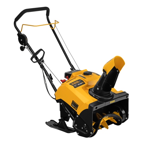 Бензиновая снегоуборочная машина SB 460 Sled, 99cc, лыжи ручной старт Denzel фото 7