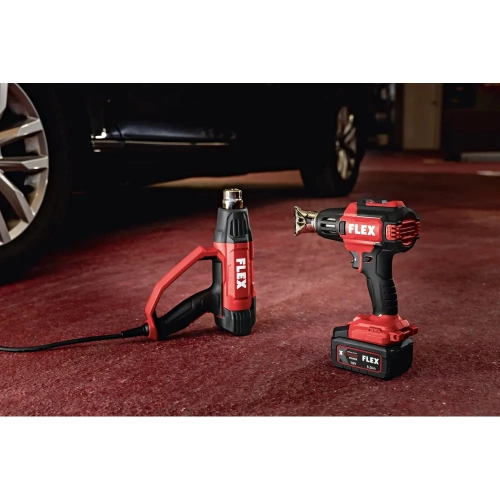 Аккумуляторный строительный фен FLEX HG 530 18 531493 фото 10