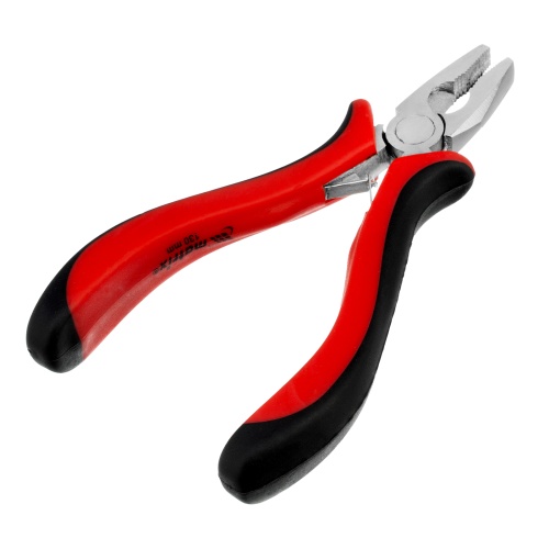 Плоскогубцы Mini, 130 мм, никелированные, авторазжим, двухкомпонентные рукоятки Matrix фото 2