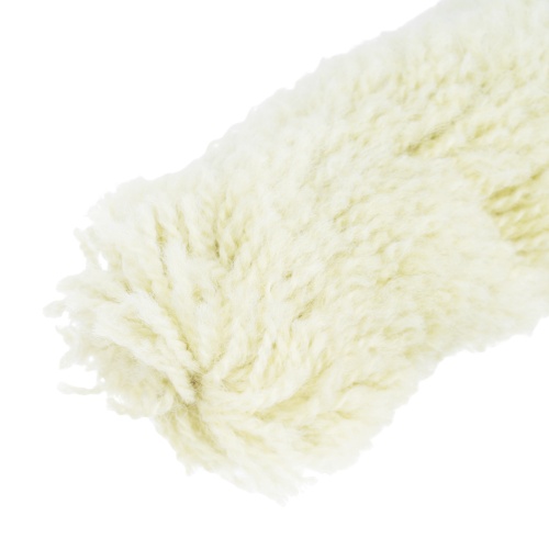 Мини-валик сменный для грубых поверхностей синтетический, 110 мм, ворс 12 мм, D 16 мм, D ручки 6 мм, полиакрил MTX фото 3