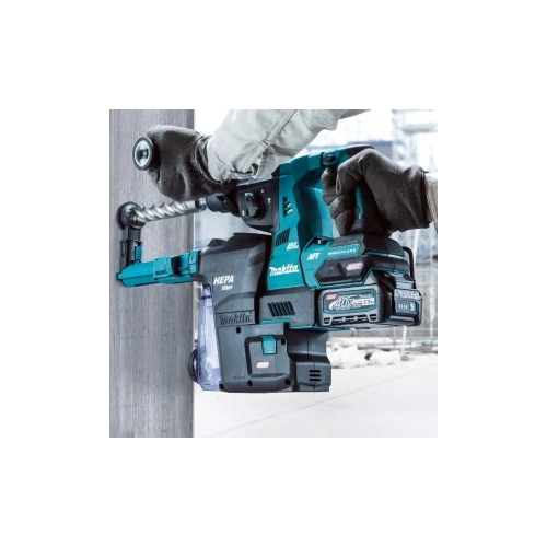 Аккумуляторный перфоратор Makita XGT BL 40В, SDS-PLUS HR001GZ фото 3