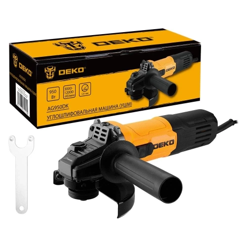 Углошлифовальная машина DEKO (УШМ) AG950DK, 125 мм, 950 Вт 083-1024 Углошлифовальная машина DEKO (УШМ) AG950DK, 125 мм, 950 Вт 083-1024