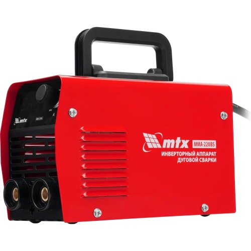 Инверторный аппарат дуговой сварки MTX MMA-220BS, 220 А, ПВ 60пр// 94399 фото 6