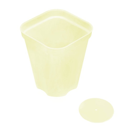 Горшочек для рассады, пластиковый, 250 мл., с выдвижным дном, 10 шт. Palisad фото 2