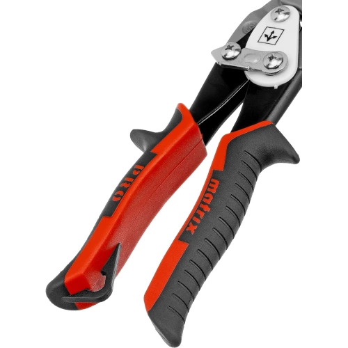 Ножницы по металлу Matrix PRO 250 мм, прямой рез, сталь CRMO, двухкомпонентные рукоятки 78322 фото 11 Ножницы по металлу Matrix PRO 250 мм, прямой рез, сталь CRMO, двухкомпонентные рукоятки 78322 фото 11
