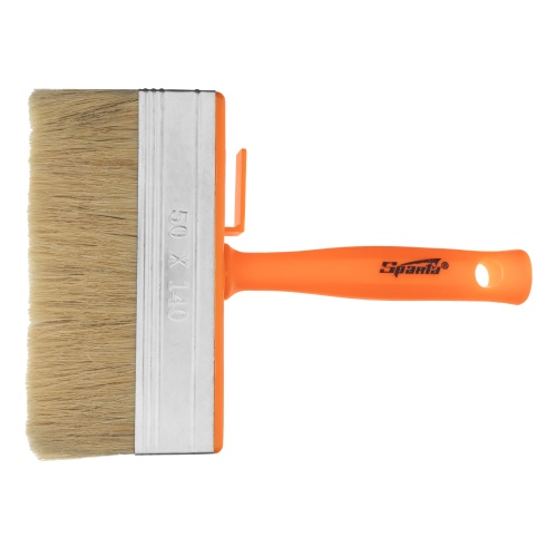 Кисть-ракля, 50х140 мм, натуральная щетина, пластмассовый корпус, пластмассовая ручка Sparta фото 2