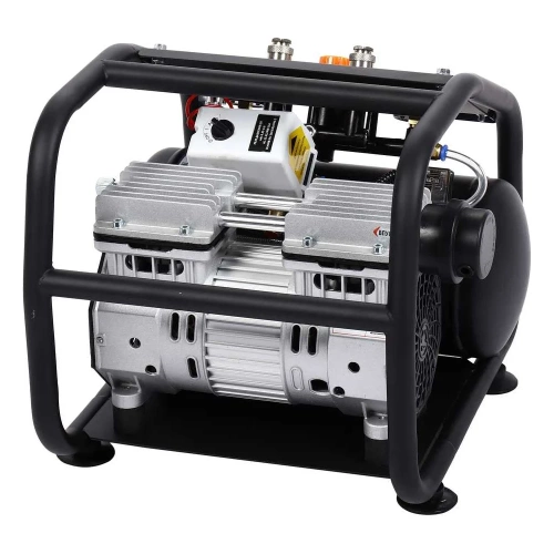 Безмасляный компрессор GTE 220В, ресив. 8л, 60л/мин GTE-HMP008060B фото 3