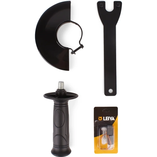 Угловая шлифовальная машинка LEIYA 125мм LY-S12501. 0840 фото 5 Угловая шлифовальная машинка LEIYA 125мм LY-S12501. 0840 фото 5