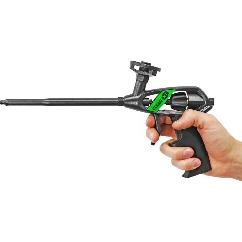 Усиленный пистолет для монтажной пены Fomeron тефлоновое покрытие иглы и кольца-адаптера clean хт 590008 фото 4 Усиленный пистолет для монтажной пены Fomeron тефлоновое покрытие иглы и кольца-адаптера clean хт 590008 фото 4