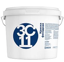 Краска фасадная водно-дисперсионная Застрой ЗС 11 белая матовая 25 кг