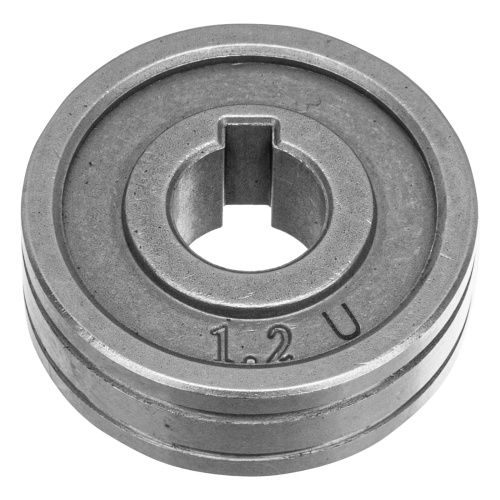 Подающий ролик, U профиль под алюминиевую проволоку 1,0-1,2 мм, 2 шт Denzel фото 2