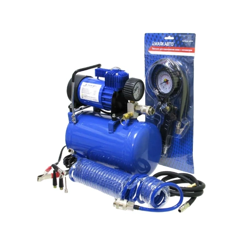 Компрессор МаякАвто АС 6003ма с ресивером 3л,12В ас6003ма Компрессор МаякАвто АС 6003ма с ресивером 3л,12В ас6003ма