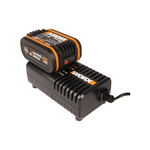 Комплект аккумулятор 4 Ач с зарядным устройством на 2А WORX WA3604 фото 3