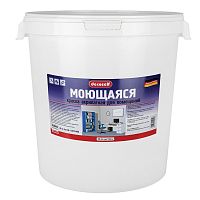 Краска моющаяся Pufas Decoself КМ морозостойкая белая 25,3 л/40 кг