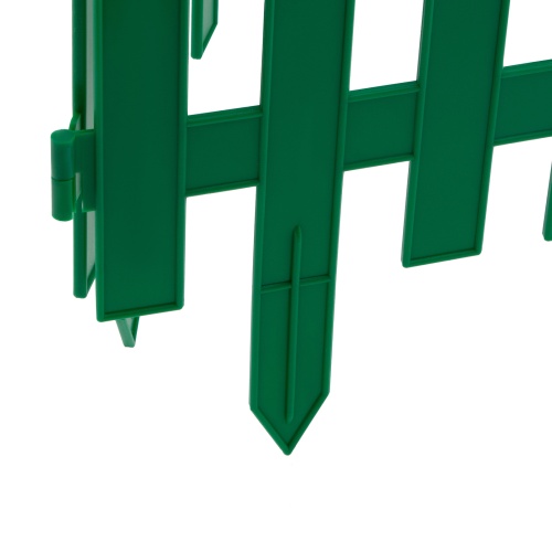 Забор декоративный "Рейка", 28 х 300 см, зеленый, Palisad фото 3