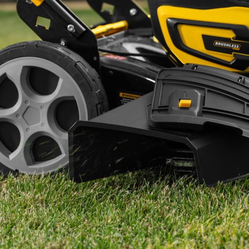 Газонокосилка аккумуляторная бесщет. DLM-460, 460 мм, травосб. 65 л., Li-Ion, 40 В Denzel фото 44