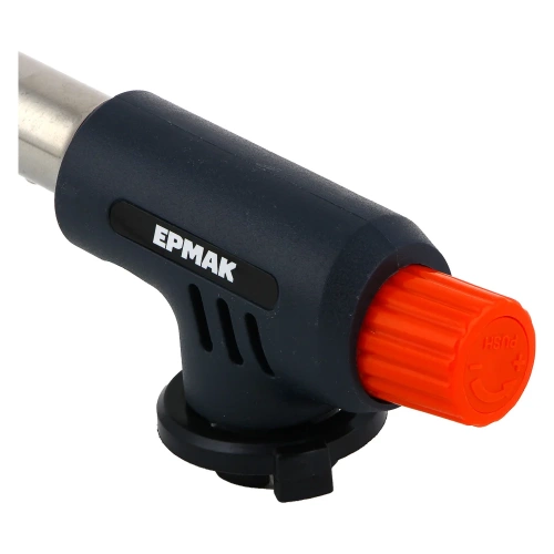 Горелка газ. с пьезорозжигом, ЕРМАК цанговый захват, шир. сопло, ударопрочн.; 15х4х5,5см 333-097 фото 3 Горелка газ. с пьезорозжигом, ЕРМАК цанговый захват, шир. сопло, ударопрочн.; 15х4х5,5см 333-097 фото 3