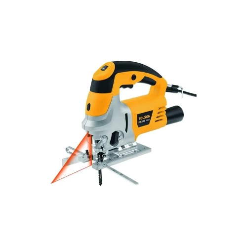 Лобзик TOLSEN 800 Вт, сталь/дерево 10/100 мм, 0-45, 220 В, лазер 79551