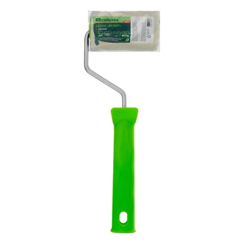 Валик "Велюр" с ручкой,  75 мм, ворс 5 мм, D 36 мм, D ручки 6 мм Сибртех фото 6