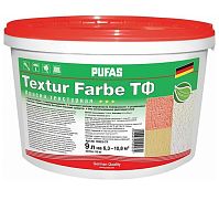 Штукатурка декоративная акриловая Pufas Textur Farbe ТФ шагрень 16 кг
