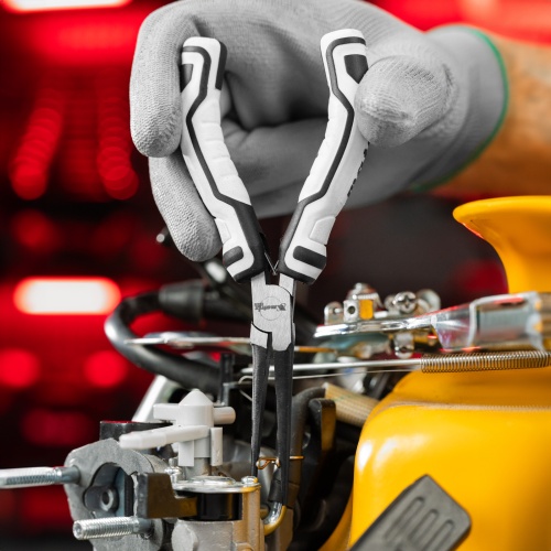 Длинногубцы Mini удлиненные, 150 мм, авторазжим, Pro Matrix фото 8