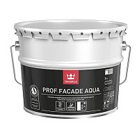 Краска фасадная Tikkurila Prof Facade Aqua глубокоматовая база MRC 9 л