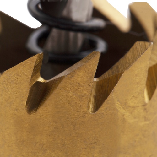 Коронка по металлу HSS, 21 мм, нитридтитановое покрытие Denzel фото 6