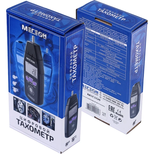 Лазерный тахометр МЕГЕОН 18001 00000001839 фото 8
