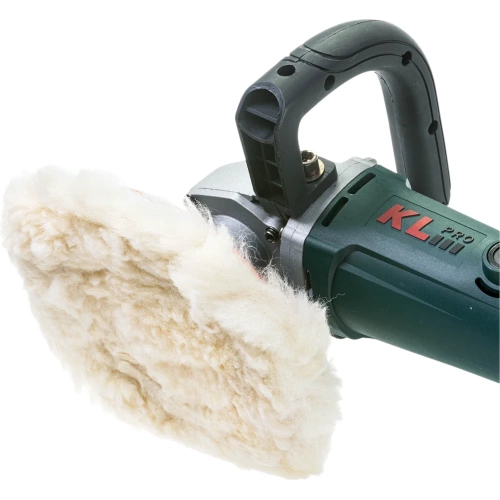 Профессиональная полировальная угловая машина KLPRO (1400вт, 3300 об/мин, 230мм, шерстяной войлок в комплекте) 16897 KLPJ42180 фото 8 Профессиональная полировальная угловая машина KLPRO (1400вт, 3300 об/мин, 230мм, шерстяной войлок в комплекте) 16897 KLPJ42180 фото 8