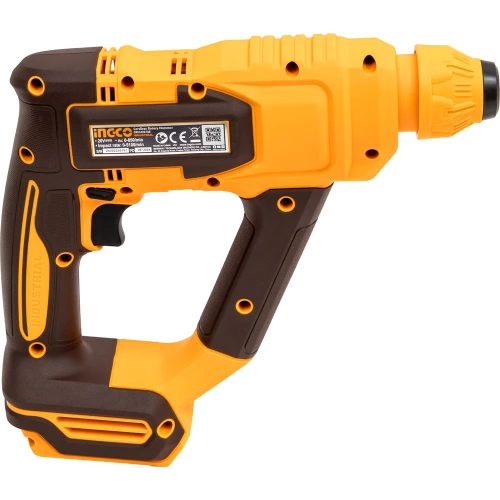 Аккумуляторный перфоратор INGCO 20В 1.8Дж без АКБ и ЗУ SUPER INDUSTRIAL CRHLI20188 фото 6 Аккумуляторный перфоратор INGCO 20В 1.8Дж без АКБ и ЗУ SUPER INDUSTRIAL CRHLI20188 фото 6