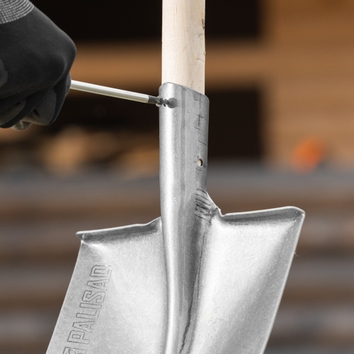 Лопата штыковая, 225х295, углубленная, рессорная сталь, 0,9 кг, без черенка, LUXE// Palisad фото 8