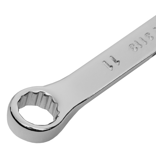Ключ комбинированный, 11 мм, CrV, полированный хром Matrix фото 4