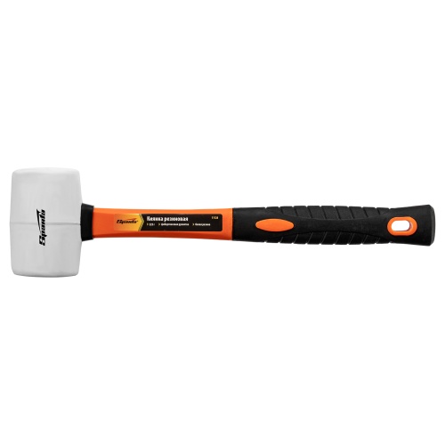 Киянка резиновая, 225 г, белая резина, фибергласовая рукоятка Sparta фото 5 Киянка резиновая, 225 г, белая резина, фибергласовая рукоятка Sparta фото 5