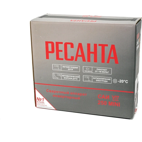 Сварочный аппарат инверторный Ресанта САИ VI7250 MINI 900/65/200 фото 11 Сварочный аппарат инверторный Ресанта САИ VI7250 MINI 900/65/200 фото 11