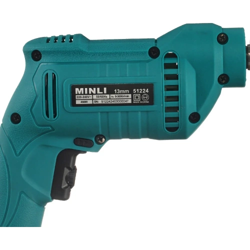 Дрель MINLI 13 мм, 450 Вт 51224 фото 6 Дрель MINLI 13 мм, 450 Вт 51224 фото 6