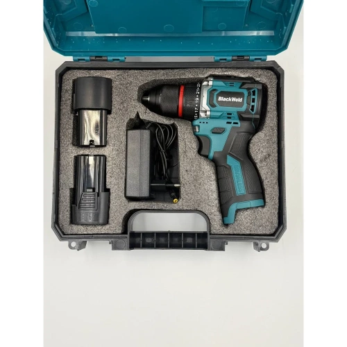 Бесщеточная аккумуляторная дрель-шуруповерт BlackWeld JZ10-2B 18V 2.0Ah 150172 фото 5 Бесщеточная аккумуляторная дрель-шуруповерт BlackWeld JZ10-2B 18V 2.0Ah 150172 фото 5